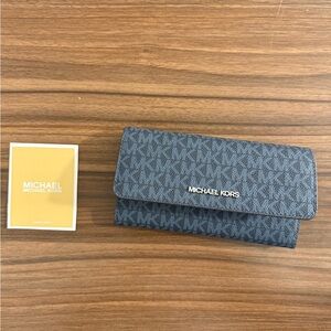 Michael Kors Blue Wallet